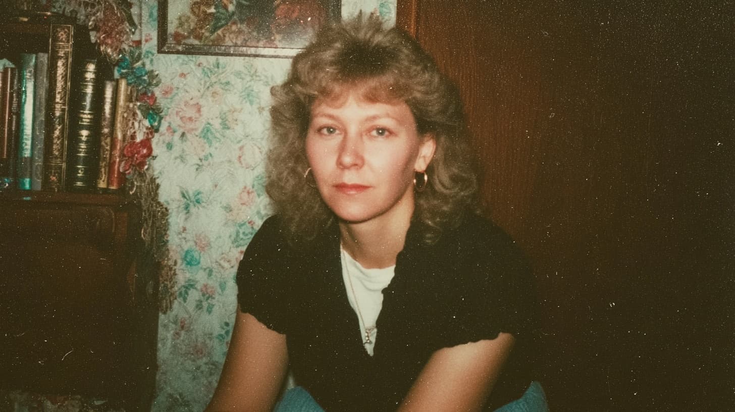 Eleanor writing by candlelight